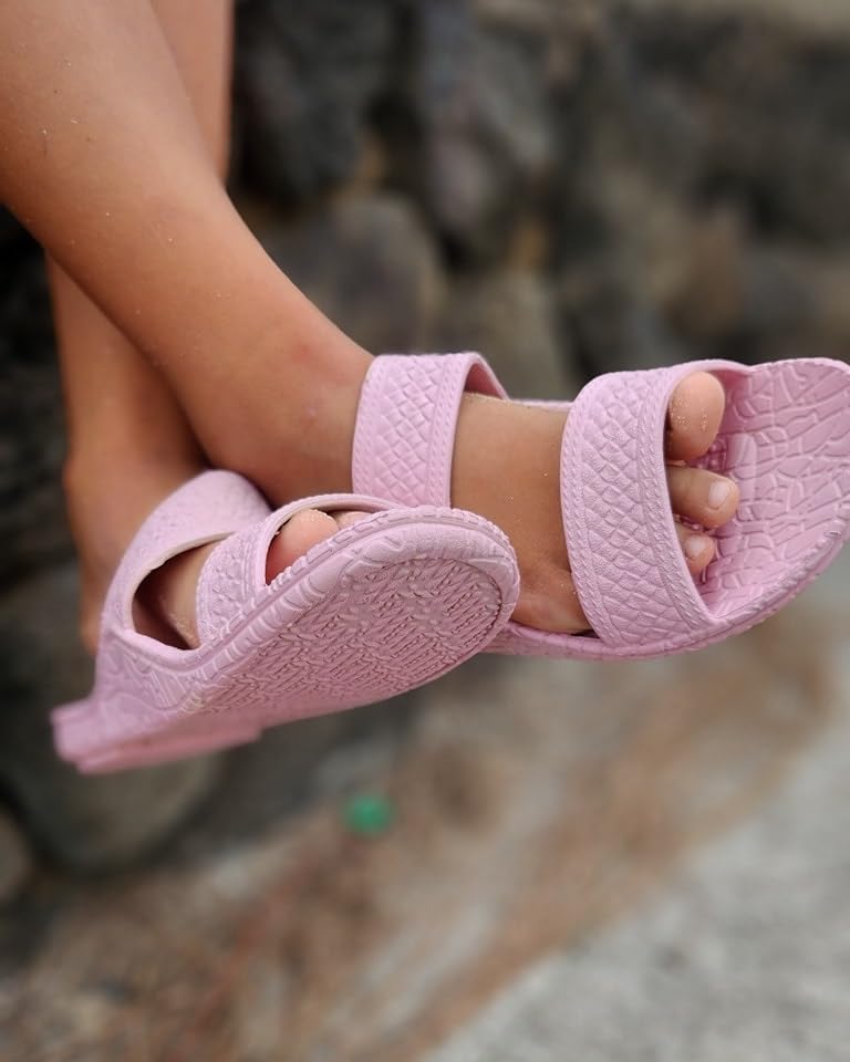 J-Slips Kids Sandals - Comfortable Boys and Girls Jesus Jandals for Beach and Summer - Waterproof Hawaiian Slides in 12 Colors, Sandalias3