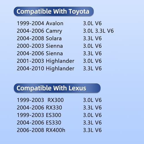 Image of VS50588R Engine Valve Cover Gasket Set Kit for Toyota Avalon Camry Solara Sienna Highlander Lexus RX300 RX330 ES300 ES330 RX400h 3.0L 3.3L 1999 2000 2001 2002 2003 2004 2005 2006 2007 2008 2009 2010
