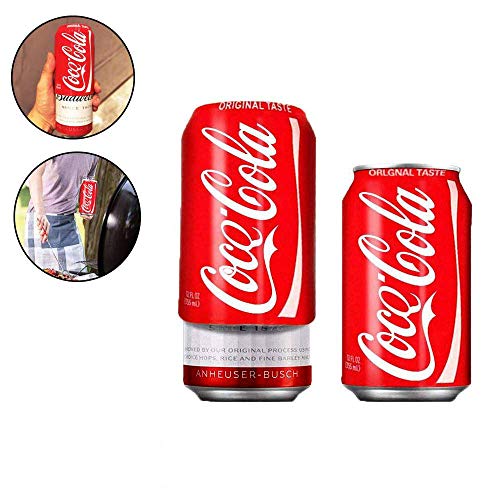 Cubiertas De Latas De Cerveza，Rojo Funda De Silicona Latas De Bebidas De Cerveza Ocultas ，Para Actividades Al Aire Libre Fiesta Deportes Tour...