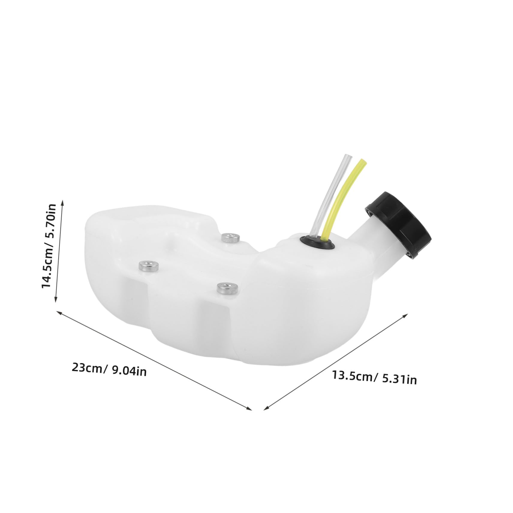 SUPVOX Serbatoio di Plastica per Decespugliatore Bianco, Contenitore Olio Versatile e Resistente per Attrezzi da Giardino, Adatto per Applicazioni Agricole