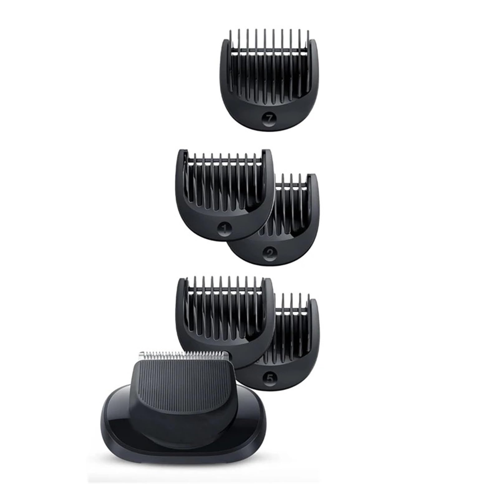 EasyClick Beard Trimmer + 5pcs Comb Attachment,Compatible for Braun， Generation Series 5, 6,7 Electric Razors Shavers