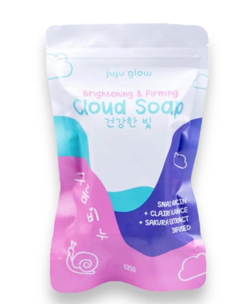 JUJU GLOWBRIGHTRNING AND FIRMING CLOUD SOAP 135g