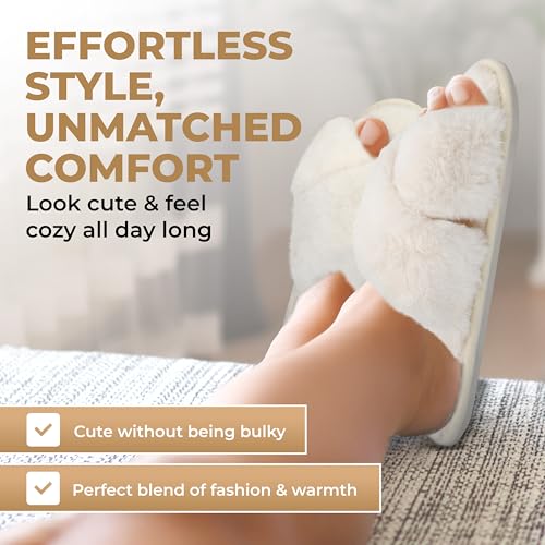 Women’s Bridesmaid Slippers Bride Slippers for Wedding Day Bride Gifts for her Engagement Gifts for Women Wedding Slippers Bridal Shower Gifts for Bride to Be Gifts for Her4