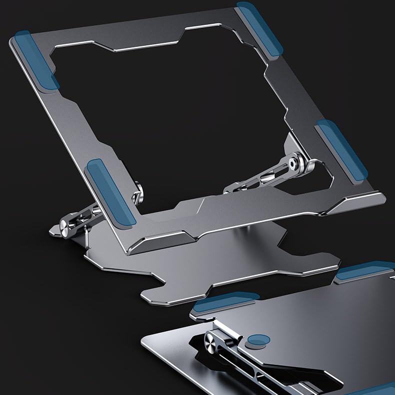 Support ordinateur portable ergonomique pliable réglable anti-surchauffe