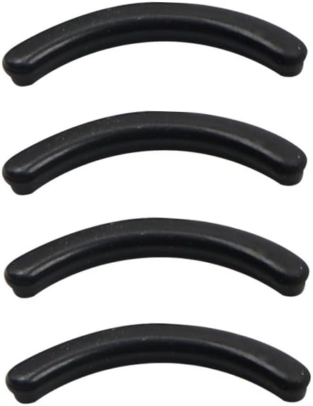 Kinepin 4 PCS Durable Eyelash Curler Replacement Refill Pads Black Color