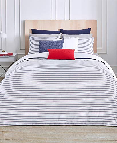 Lacoste Milady Duvet Set, Full/Queen, Red #TOP2