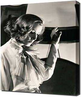 Garbo Greta Painted Veil The 01 S - Canvas Print On A Wooden Frame - Perfect Picture For Wall Decoration