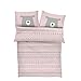 s.Oliver Bettwäsche 100x135 Mädchen Bär - Kinderbettwäsche rosa 100% Baumwolle hochwertiger Makosatin 2 teiliges Set aus Babybettwäsche 135x100 cm und Kissen 40x60 cm Reißverschluss