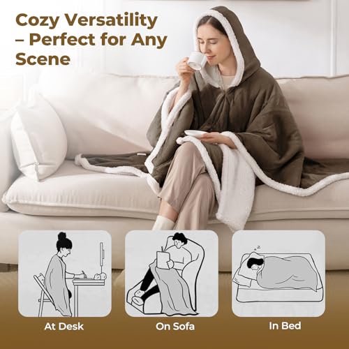 Portable Heated Blanket Rechargeable