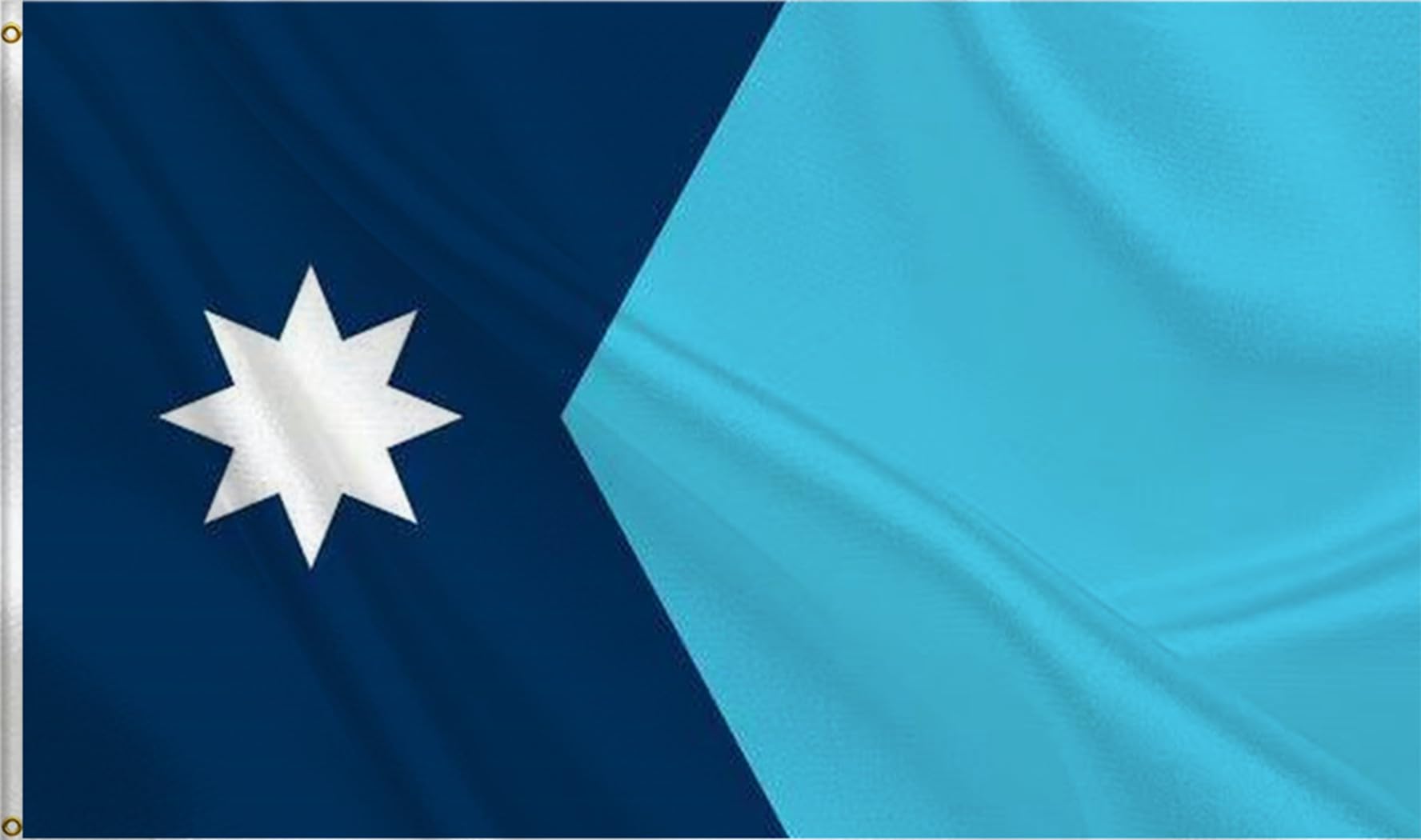 New Minnesota State Flag 2x3FT- Heavy Duty MN Flags with 2 Brass Grommets Fade Resistant for Indoor Outside Decorations. (2X3)