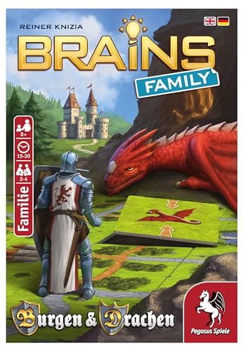 Pegasus Spiele 51811G - Brains Family - Castillos y Dragones