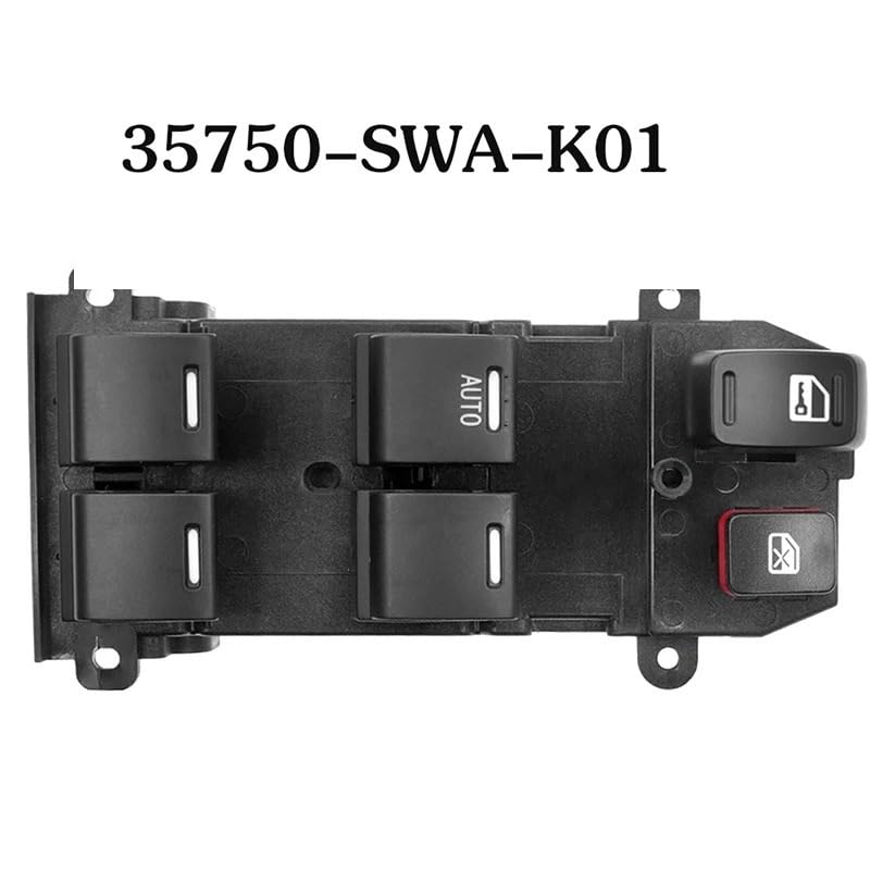 Commande lève vitre électrique interrupteur de rechange pour CRV 2007 2008 2009 2010 2011 - 2
