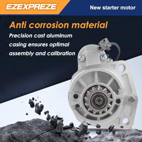 Image of Ezexpreze 19061 New Starter for Nissan Rogue 2008-2013 2.5L, Rogue Select 2014-2015 2.5L, Sentra 2007-2012 2.5L, 410-48183 M0TA0271 19148 16085 23300-ET80A