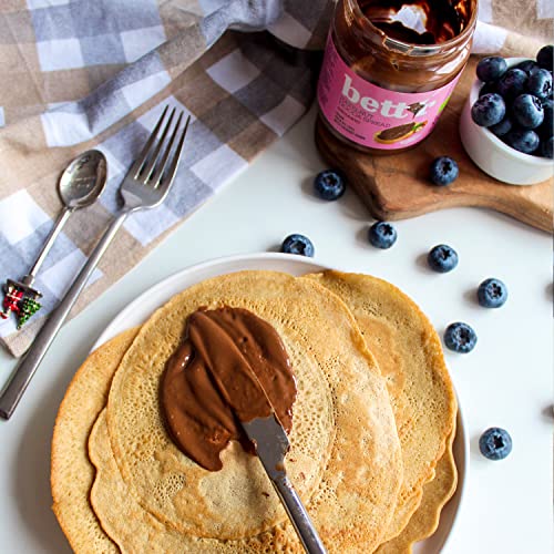 Bett’r Haselnuss Kakao Creme-Bio, Vegan und Organisch. Palmölfrei-12 x 250 g