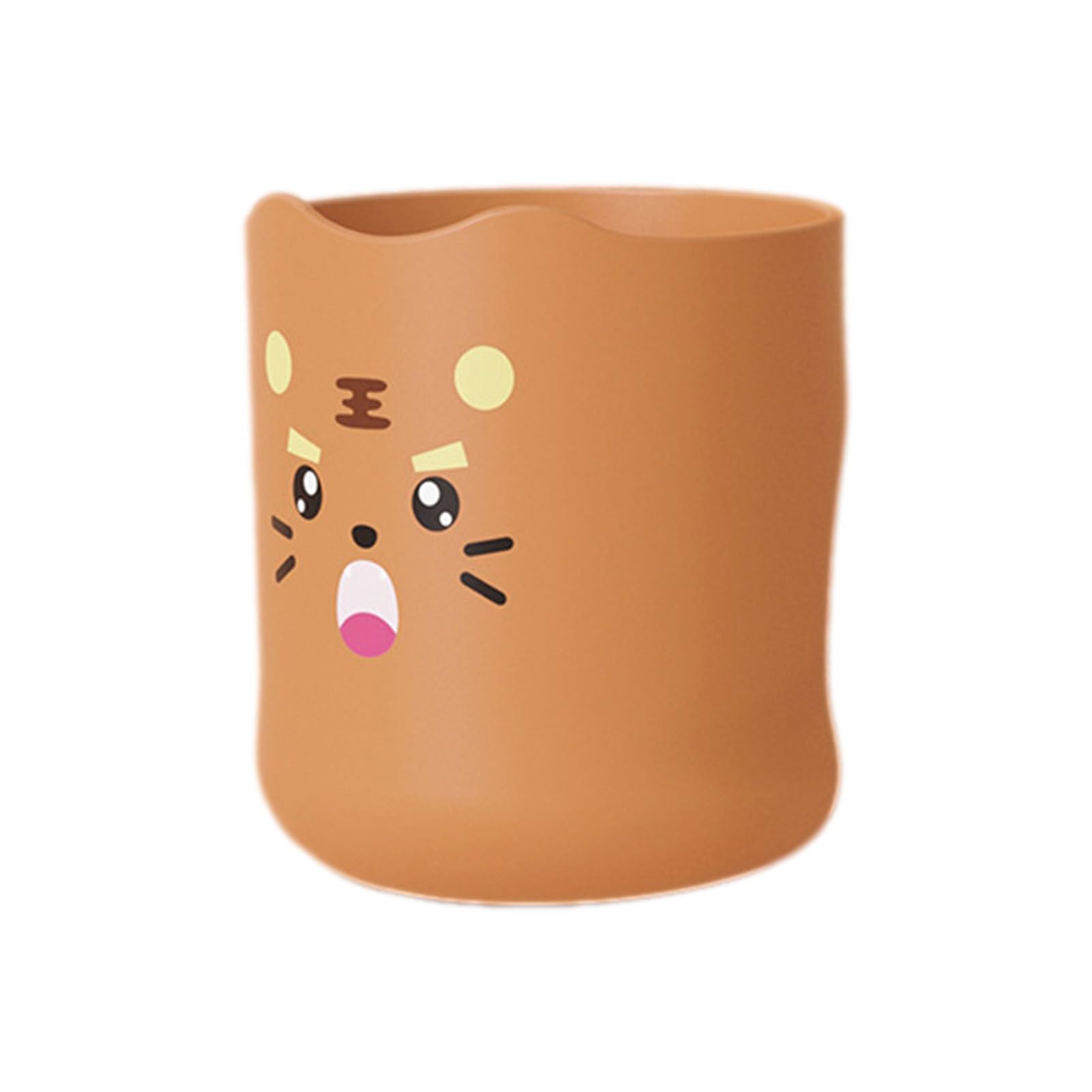 TARAKO Kids Mouthwash Cups | 300ml Multi-purpose Mouthwash Cup Cartoon | Ergonomic Kids Cup, Unbreakable Toothbrush Cup for Toothbrush, Toothpaste, Bathroom