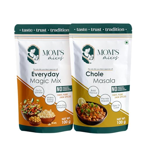 Mom's Mixes Everyday Magic Mix + Chole Masala | 100g Each