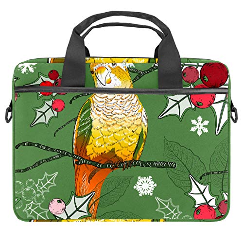 Housse ordinateur portable 13" 14" imperméable imprimé oiseau tropical