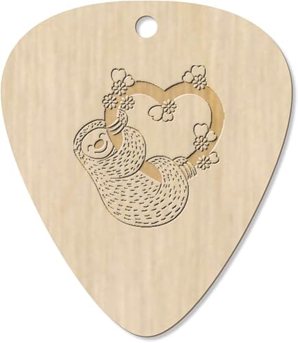 Azeeda  Faultier Liebe  Plektrum Picks  GP00018539 