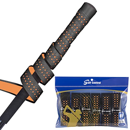 Self Control Golf Club Grip Wrapping Tapes Convenient & Anti-Slip Solution For Golf Overgrip (Black(6-Pack)) #TOP3