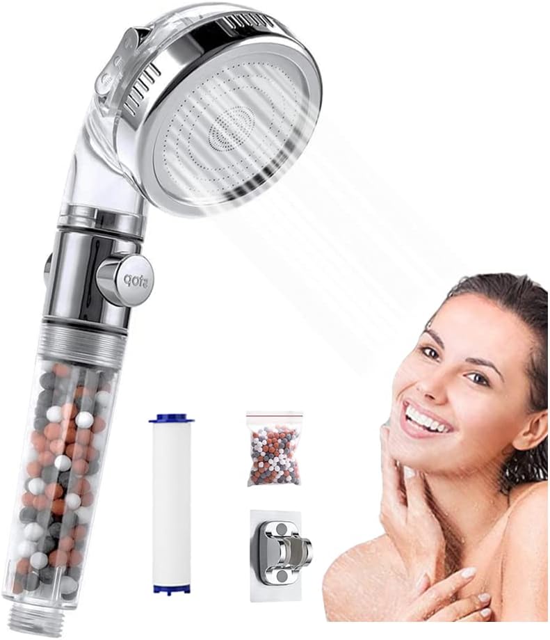 Shower Head,Jesgtady High Pressure Shower Head with 3M DrillFree