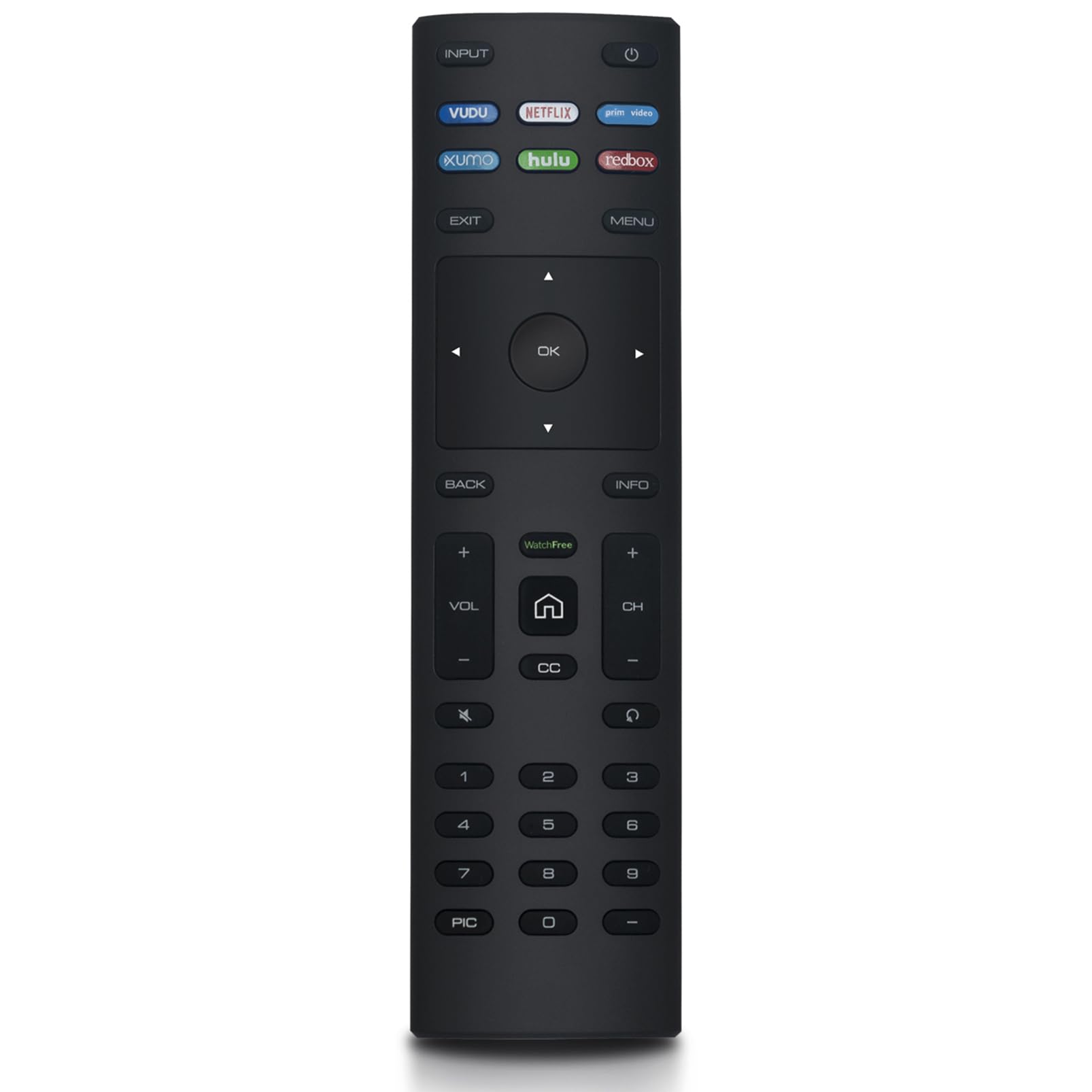 XRT136 Replace Remote Control fit for Vizio TV D24F-G9 D24h-G9 D24f-F1 D32h-G9 D24HN-E1 D24hn-g9 D32f-F1 D32H-F0 D32H-F1 D32H-F4 V405-G9 V505-G9 V555-