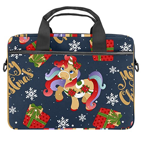 Bolsa de mensajero de unicornio para llevar el ordenador a clase