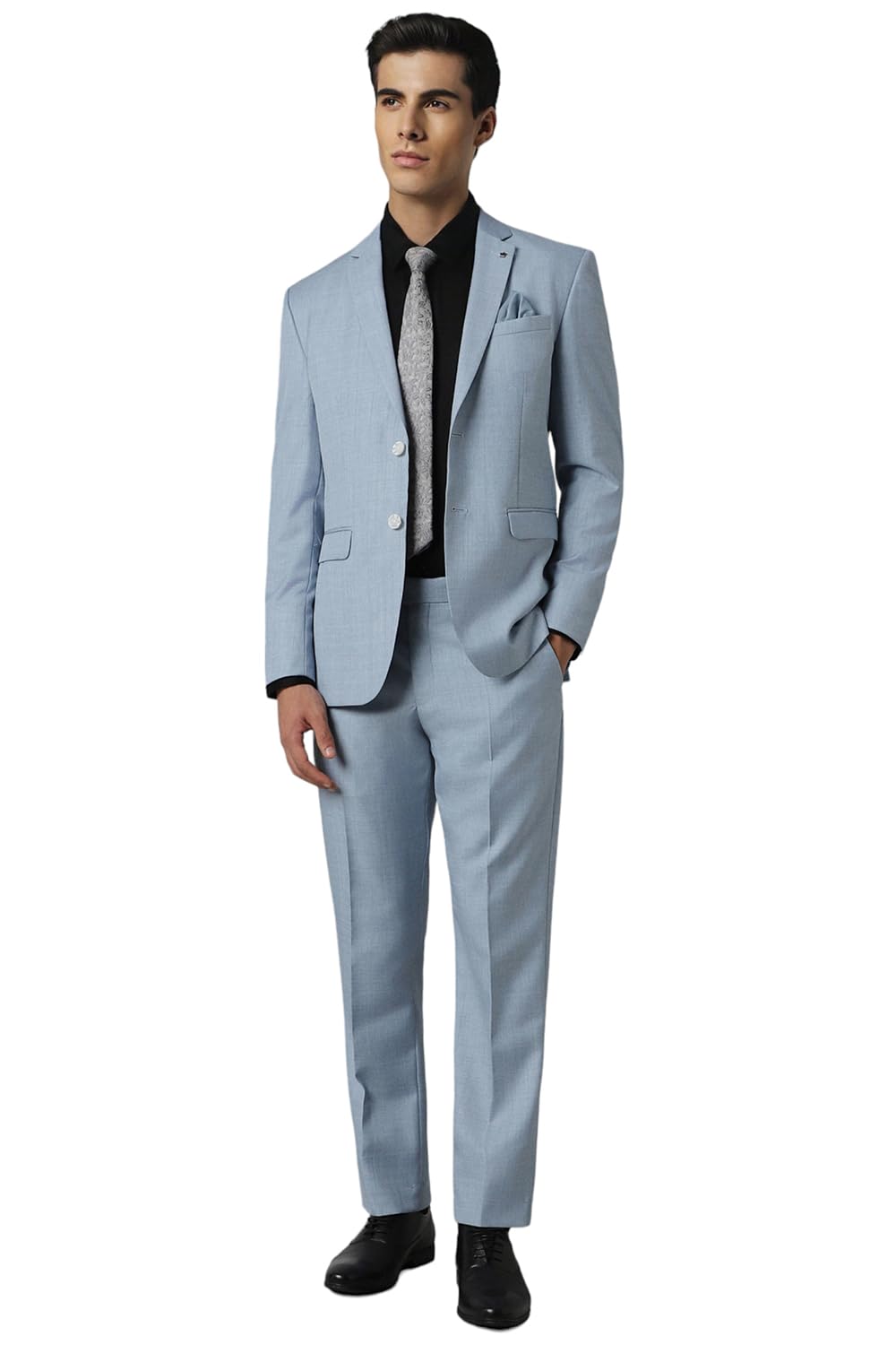 louis philippe Men's Polyester Blend Two Piece Suit-Dress Set-picture-21