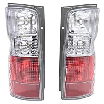 日産キャラバンテールランプ 2個セット レッド/クリア Amazon | 日産対応 純正タイプ NV350 キャラバン E26系