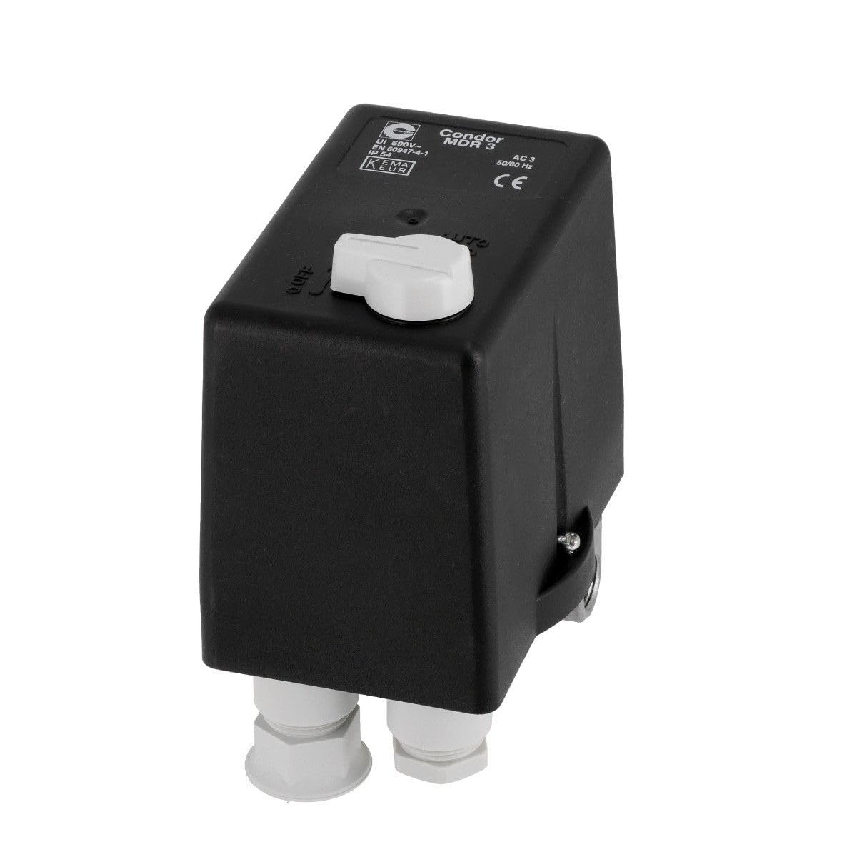 AIRPRESS - CONDOR Interruptor de presión con relé térmico 400V 11 bar 1/2" 10 A