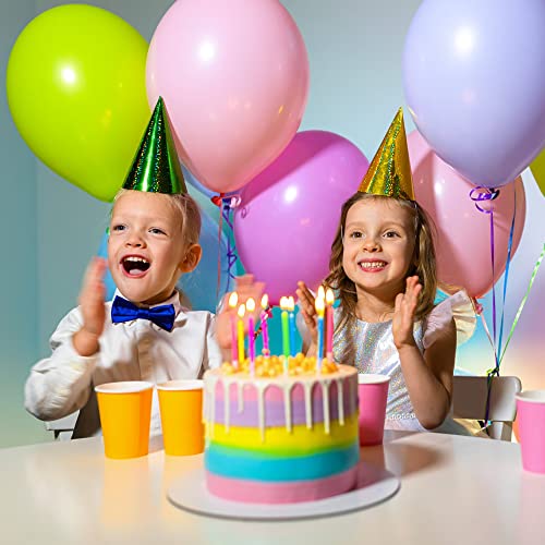 Image of Yeunmu100 PCS Balloons Assorted Colors(Inside 10 Colors-10 Per Color), 12 Inch Balloons Bulk, Suitable for Birthday, Family Party, Graduation, Wedding