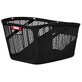 OGK技研 オージーケー技研 うしろ用バスケット SB-011(ファッション大型バスケット )ブラック 自転車用