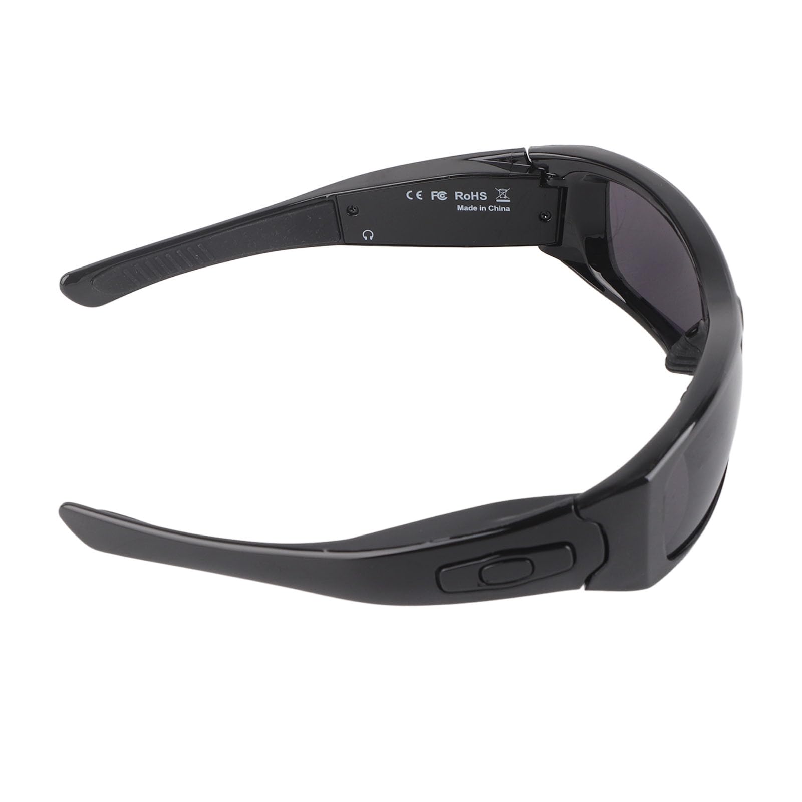 Gafas de vídeo inalámbricas, gafas para auriculares de cámara 1080p Claridad recargable para viajes