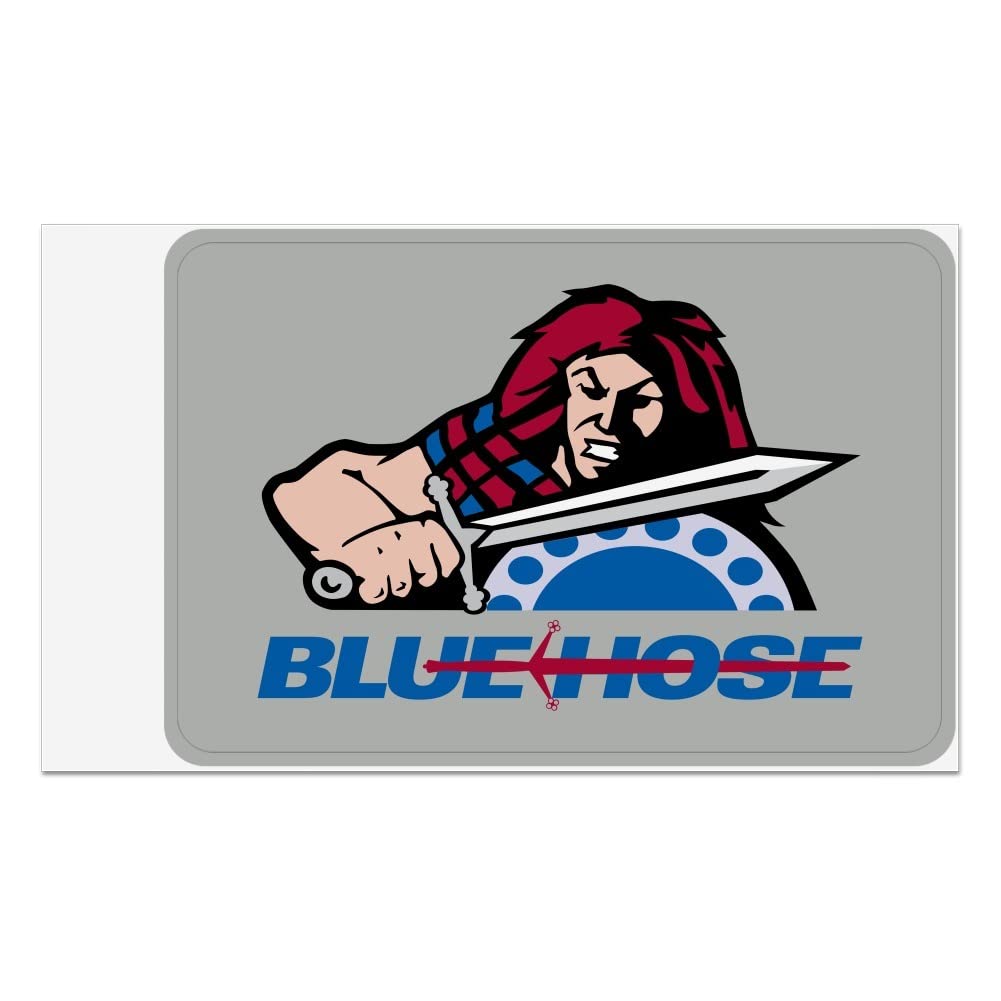 Presbyterian College Secondary Logo Home Business Office Sign - Window Sticker - 4