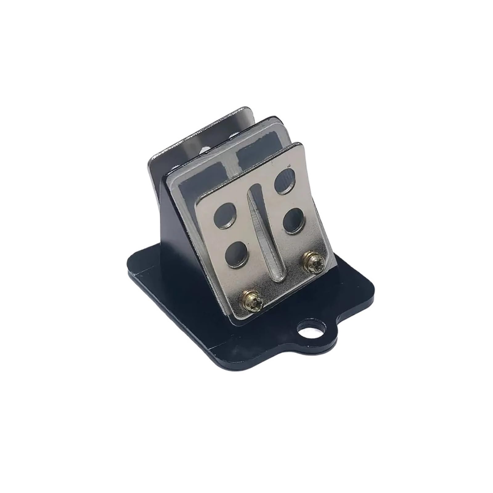 Reed Valve Block with Petals Assy, Fit for Piaggio X 50 Zip 50cc Moped Scooter Valves Motorcycle Reed Valve Carburetor Reed Valve