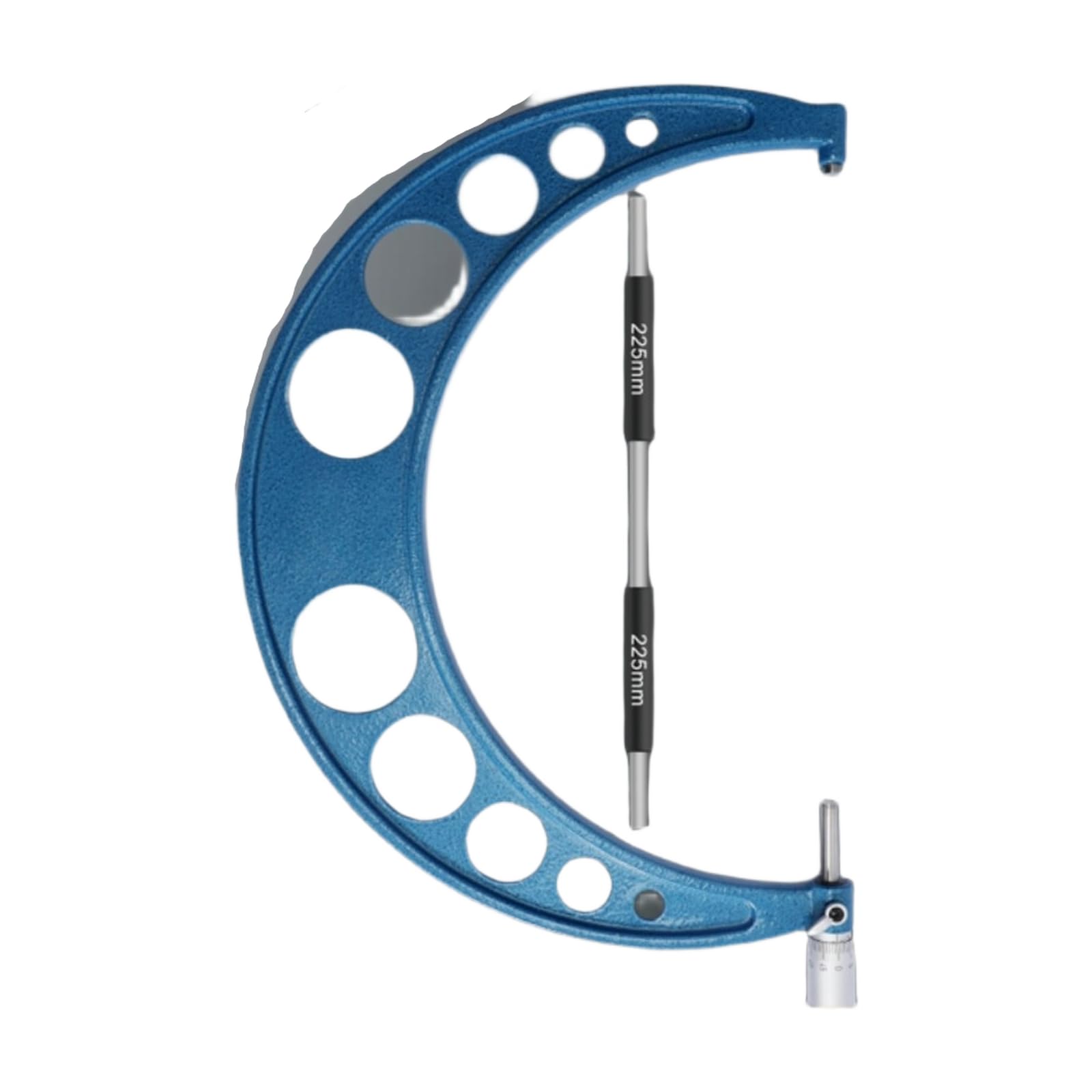 Mechaniczny mikrometr zewnętrzny, 0-25-50-75-100 mm (zewnętrzna 225-250 mm)