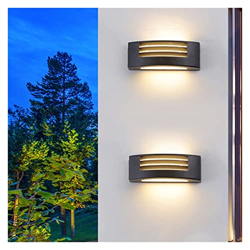 Aplique de Pared Impermeable ZYFSHA Lámpara Antióxido para Exterior y Humedad 4