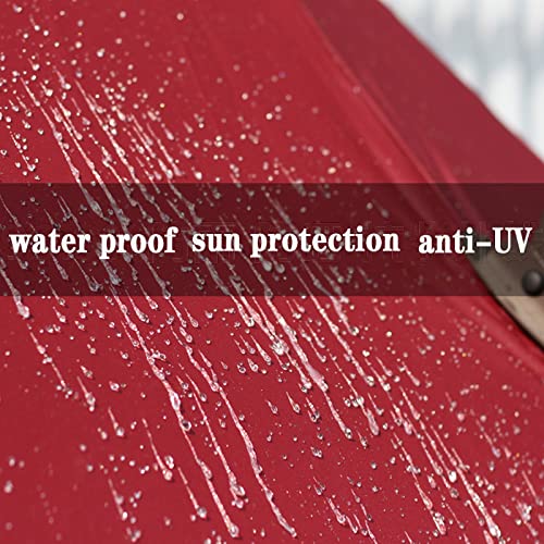 1PCS Outdoor Umbrellas For Patio, Waterproof, Sun Protection, Protection Windproof Outdoor Table Umbrella, For Garden Yard Beach Pool Parasol, Umbrella Round Tilting - Image 4