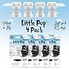 Little Pup Car Air Freshener By Little Joe, 45-Day Long-Lasting Fragrance, Scented Novelty Dog Vent Clip for Car Interior Home & Office - 4 Pack New Car Scent (White) #2