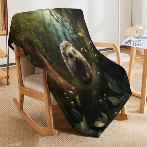 Couverture hérisson pour soirées cocooning au salon - 7
