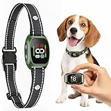 AAFGVC Haustierfreundliches Halsband - Antibellhalsband Für Hunde, Das Übermäßiges Bellen Reduziert, Eignet Sich Für Den Täglichen Gebrauch Und Auf Reisen, Gibt Sicherheit (Grün)