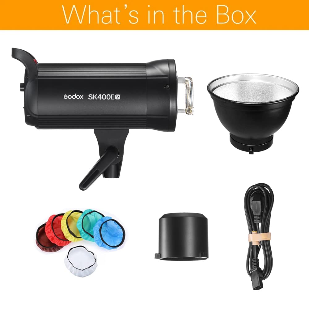 Amazon.com : Godox SK400II-V Upgraded 400Ws GN65 Professional