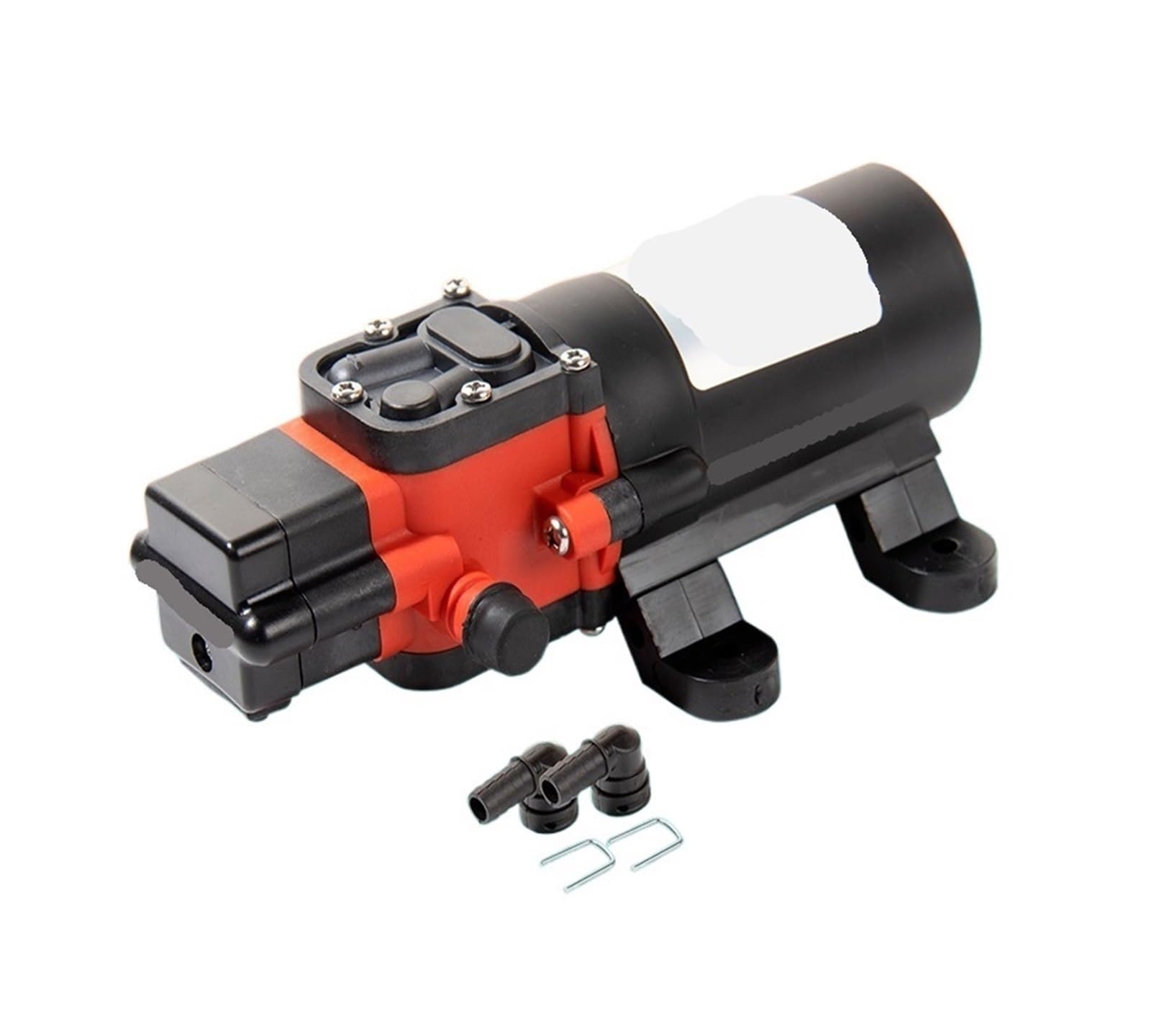 21 Series 12V/24V DC Diaphragm Water Pump, 1.0 GPM 40 PSI Self-Priming Marine Water Pressure Pump(SFDP1-010-040-21)