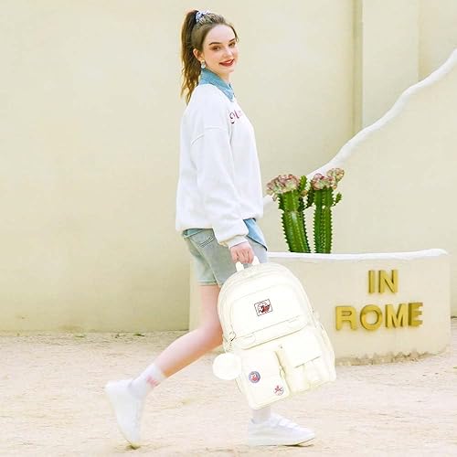 Miniatura 5 de CCJPX Mochila para niñas, mochila escolar para laptop de 16 pulgadas, mochila universitaria, mochila antirrobo para adolescentes, niñas, estudiantes