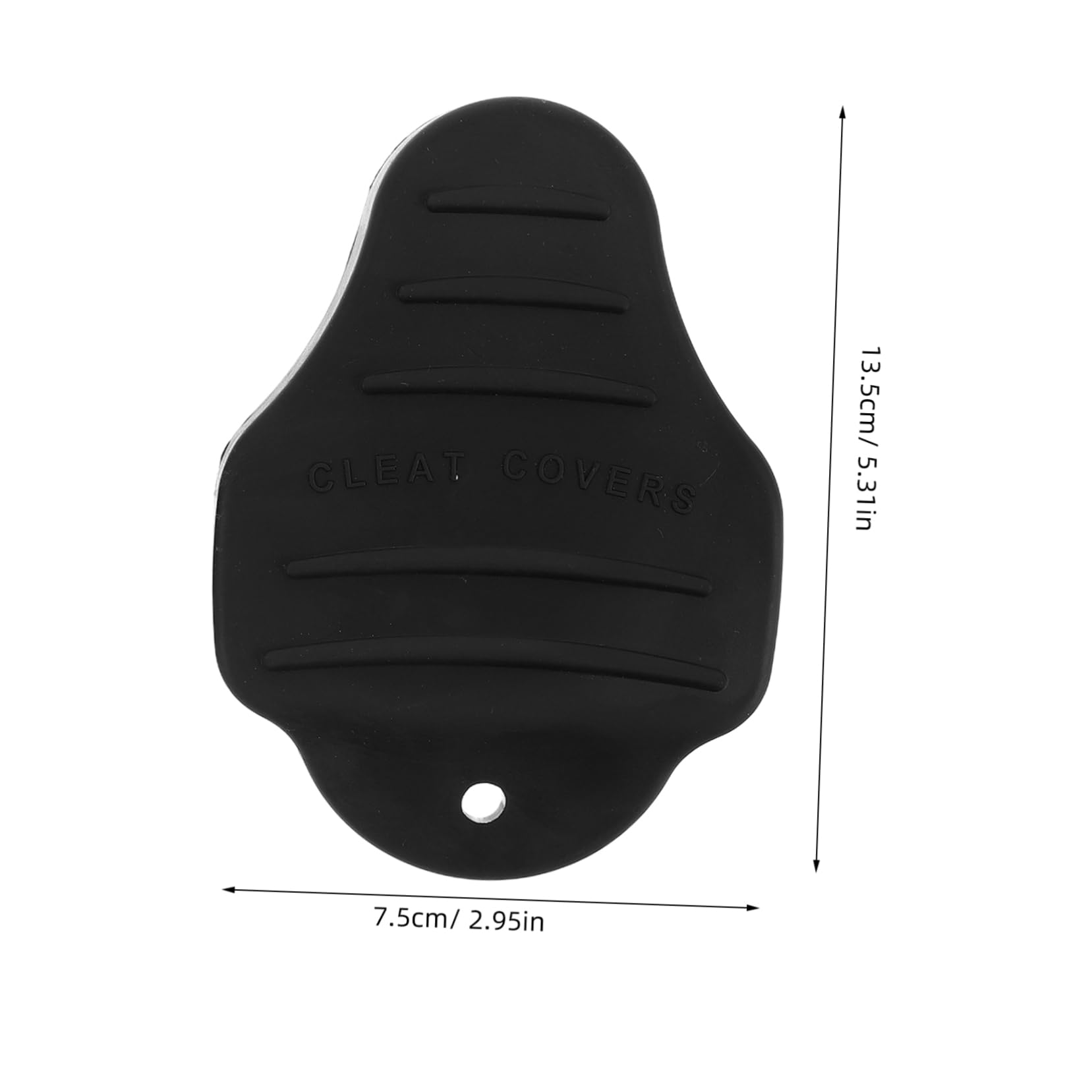 Toddmomy Cycling Shoes Cleat Covers 2 Pack Universal Fit Anti-Debris Design Bike Lock