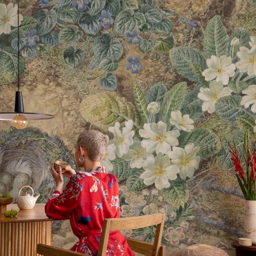 Papel pintado autoadhesivo clásico para transformar tu hogar con calma primaveral 4