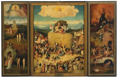 Impression d'art l'Enfer par Hieronymus Boske décoration murale