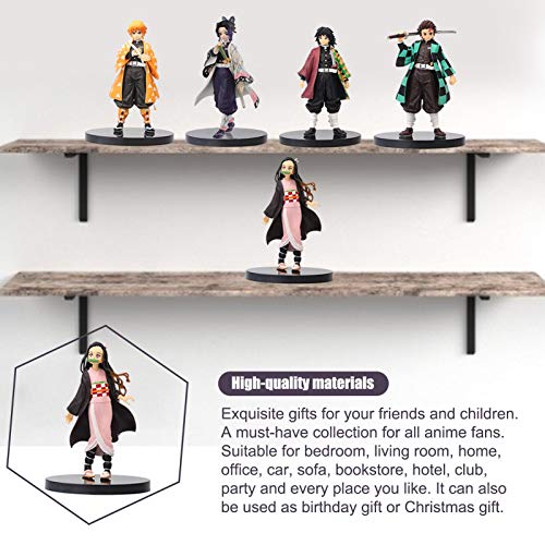 Topaty Nezuko Figure 6.3 Inch Demon Slayer Figure Premium Kimetsu No Yaiba Action Figure Handmade Kamado Nezuko Figure Statue Anime Collection Figurine Doll Toys Gifts For Anime Fans #TOP3