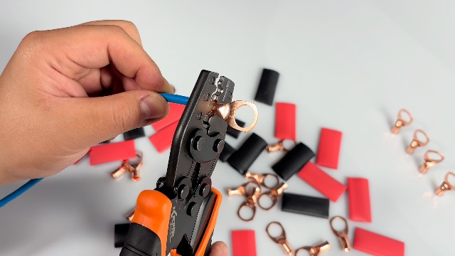 Amazon | KF CPTEC 圧着工具 裸圧着端子 1.25-14mm²裸端子・銅コネクタ