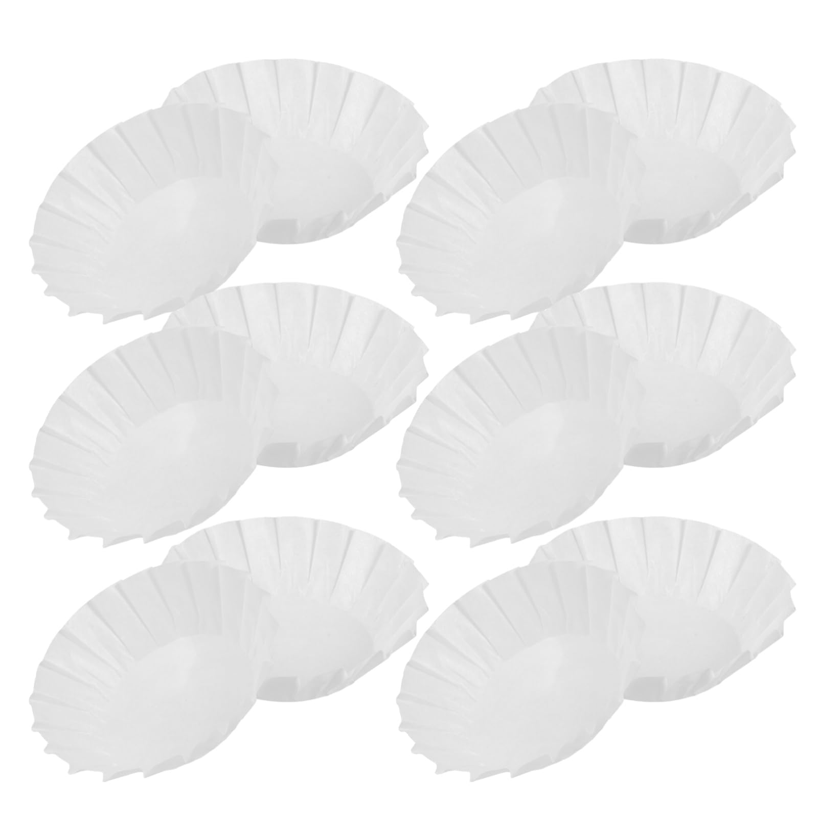 Zerodeko 5 Sätze Basque Kuchen Papierförmchen Ölresistente Cupcake Halter Für Hochzeit Party Shower Backbecher Für Desserts Und Kleine Kuchen 50 Stück * 5