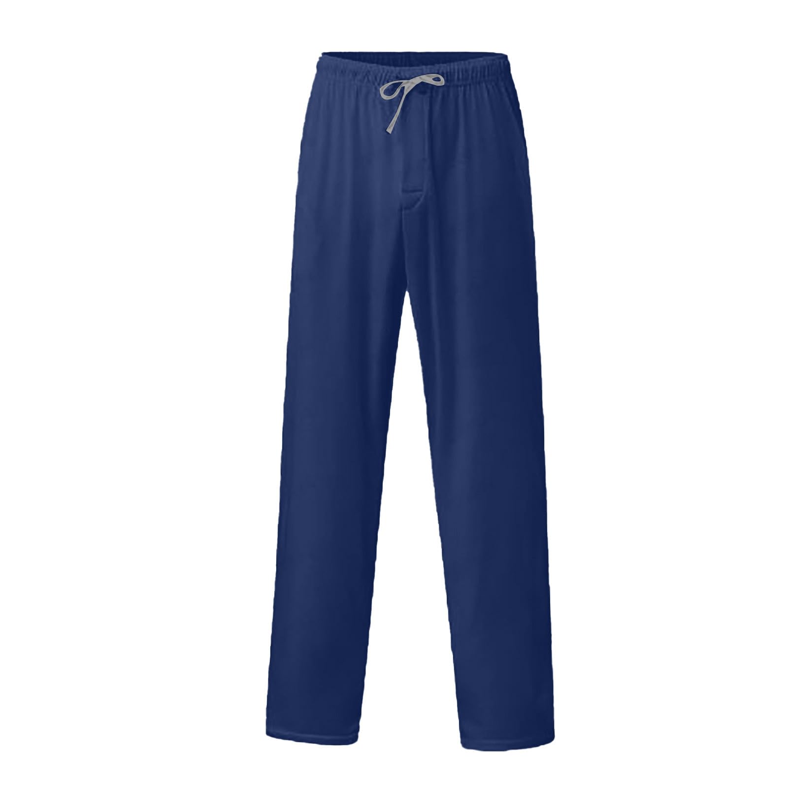 Pantaloni Tuta Uomo Cotone Leggero, Pantaloni Casual da con Vita Intera e Coulisse per Il Tempo Libero e la Casa